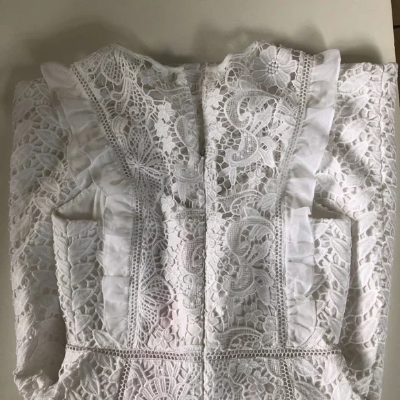 Lilly Pulitzer White Lace Mini Dress - Picture 2 of 6